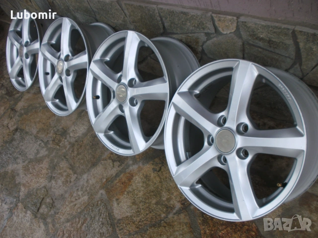 16 цола 5 х 112 мм 4 бр лети джанти - Gamma Germany ! - Vw,Audi,Seat,Skoda !, снимка 5 - Гуми и джанти - 53527154