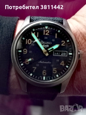 Seiko SRPG39K1 Automatic – пълен комплект + доп. каишки, снимка 6 - Мъжки - 53685497