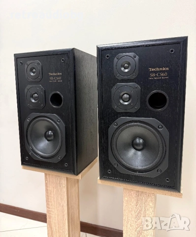 🔈Ретро трилентови тонколони Technics SB-CS60 - 60-120W - 8 инча🔈