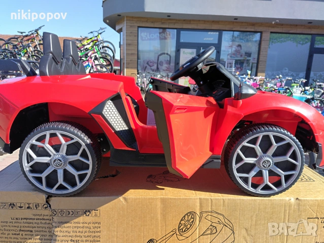 LAMBO Акумулаторна кола CHIARA червен, снимка 10 - Детски велосипеди, триколки и коли - 53569537