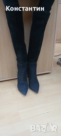 Велурени ботуши