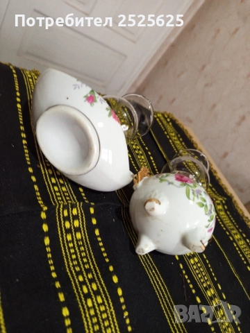 Декоративни порцеланови лампи - 2 броя, снимка 5 - Други стоки за дома - 51863742