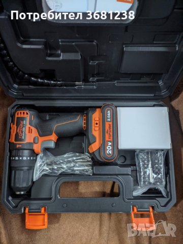 Безчетков винтоверт TOPSHAK TS-ED5 20V 13мм , снимка 3 - Винтоверти - 40110723