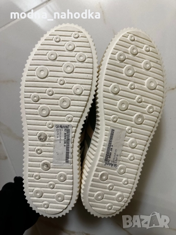 Спортни зелени дамски обувки VOILE BLANCHE, снимка 4 - Маратонки - 52495586