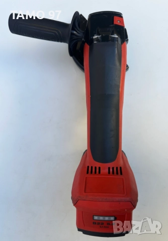 Hilti AG 125-A22 - Безчетков акумулаторен ъглошлайф 2x22V 5.2Ah перфектен!, снимка 5 - Други инструменти - 52272521