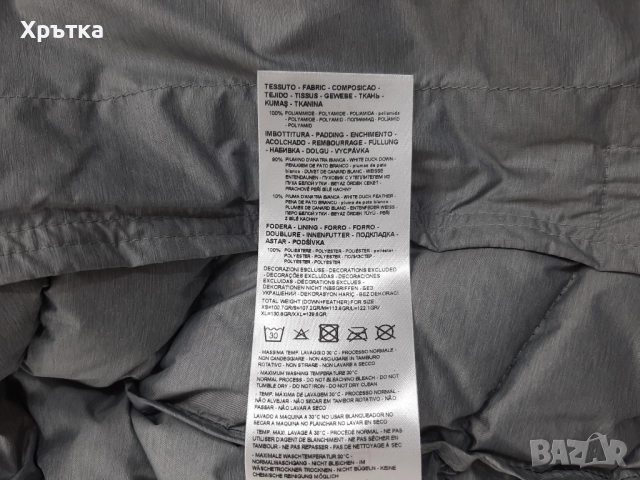 Armani Exchange Down Padded - Оригинално мъжко яке с пух р-р M, снимка 13 - Якета - 52078870