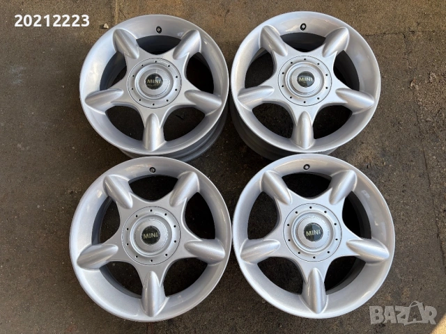 4 броя алуминиеви джанти за MINI COOPER,ONE,COUPE,HATCH,CLUBMAN 16, снимка 2 - Гуми и джанти - 53708495