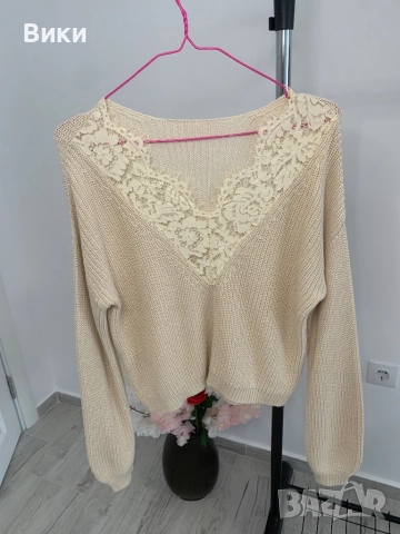 Блуза на Only в размер XS/S, снимка 6 - Блузи с дълъг ръкав и пуловери - 51525182