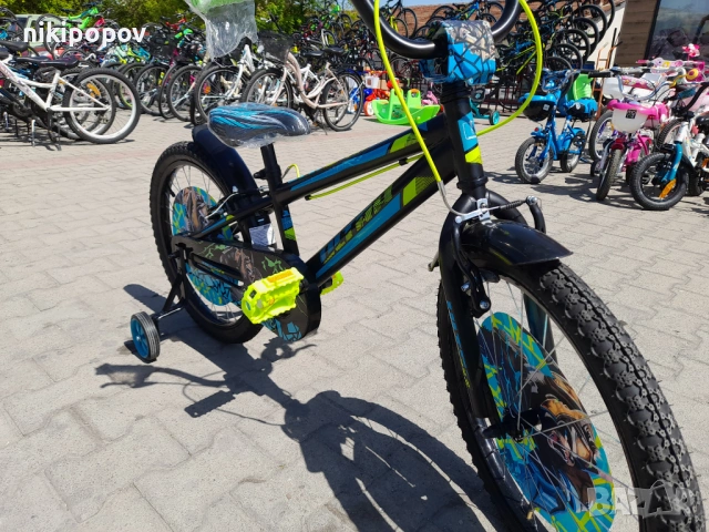 CROSS Велосипед 20" Ultra Kiddy черен, снимка 8 - Велосипеди - 53773223