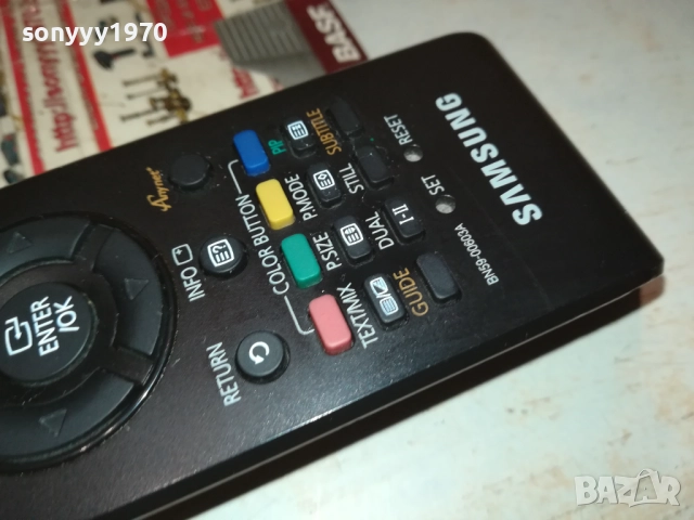 SAMSUNG BN59-00603A REMOTE-ВНОС SWISS 2810251922, снимка 2 - Дистанционни - 52215622