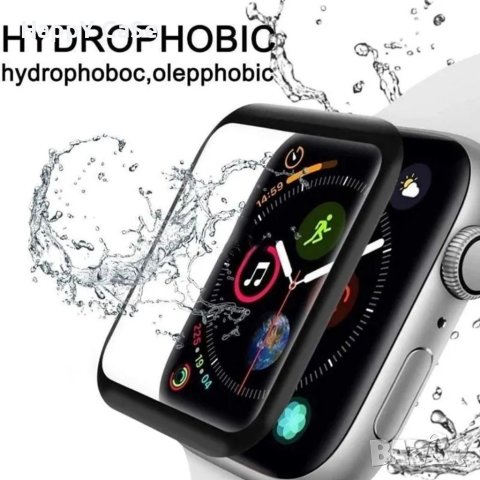 Apple Watch / Ultra / SE 2022 / Series 8 / 5D Протектор за цял екран, снимка 5 - Смарт гривни - 41043699