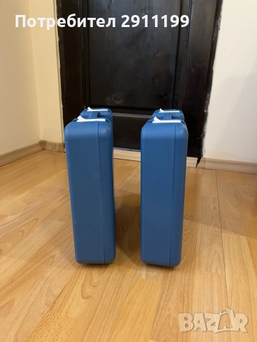 Пластмасов куфар, 2 бр., снимка 3 - Куфари с инструменти - 56159407