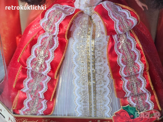 Кукла Барби 1997 Happy Holidays Barbie, снимка 6 - Кукли - 53523230
