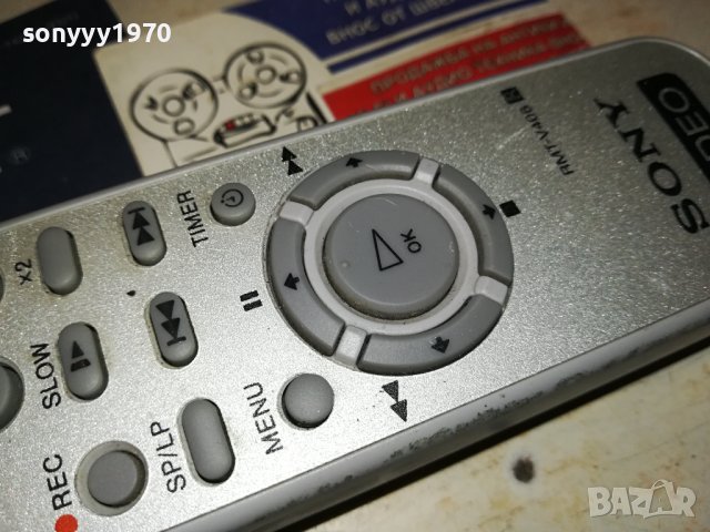 SONY RMT-V406 VIDEO REMOTE SWISS 2908231219, снимка 11 - Дистанционни - 42008726
