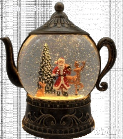 Коледен вълшебен чайник, снимка 2 - Декорация за дома - 52553094