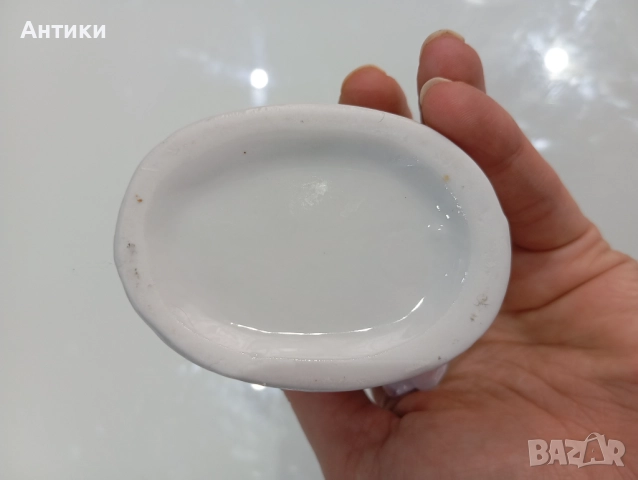 Стара порцеланова кошница , снимка 6 - Колекции - 52661706