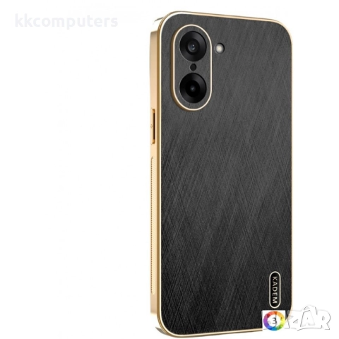 OnePlus Ace 5 Ultra 5G / Nord 5 5G Кожен калъф KADEM [Комплект с Протектор] | Черен, Златист, Зелен