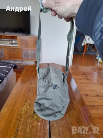 Стара брезентова военна чанта,сумка,чохъл, снимка 7 - Антикварни и старинни предмети - 49404949