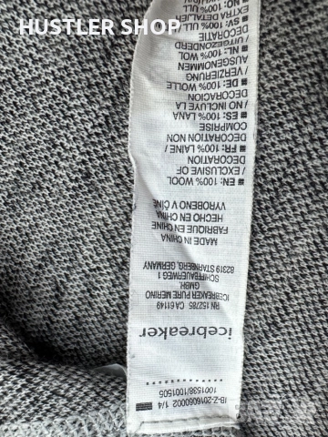 Дамска блуза ICEBREAKER 250 VERTEX 100% мерино вълна. Размер М, снимка 8 - Блузи с дълъг ръкав и пуловери - 52676647