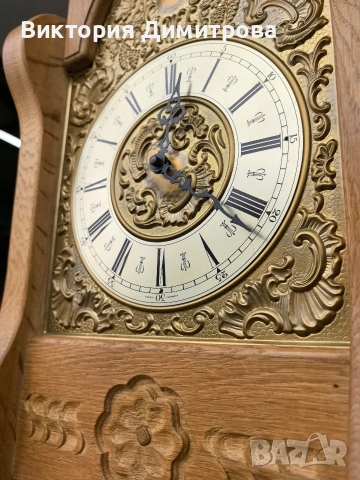Салонен/Паркетен часовник, снимка 4 - Антикварни и старинни предмети - 53686549