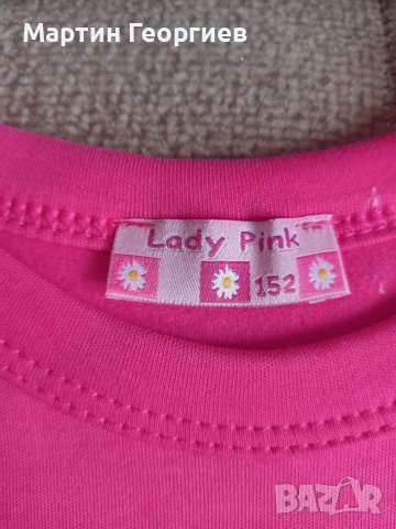 детска момичешка интересна блуза-туника с апликация, снимка 3 - Детски Блузи и туники - 39648285