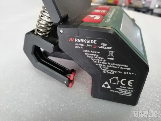 Цифров калибровъчен инструмент за рязане Parkside PDKM1, снимка 5 - Други инструменти - 53316817