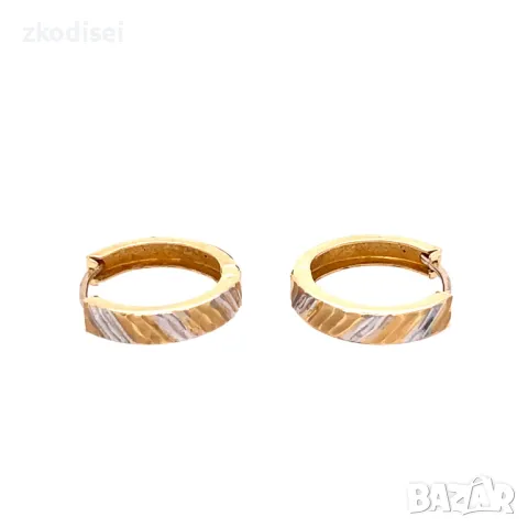 Златни обеци 1,77гр. 14кр. проба:585 модел:30562-1, снимка 1