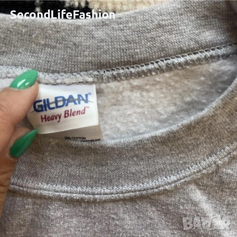 Мъжки суитшърт California сив размер М, снимка 2 - Суичъри - 53809427