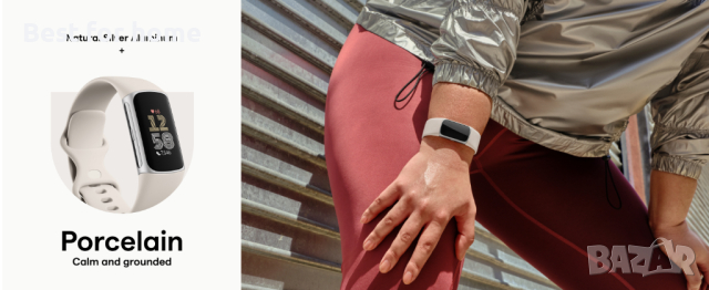 Fitbit Charge 6 фитнес гривна by Google, снимка 10 - Смарт часовници - 44693028