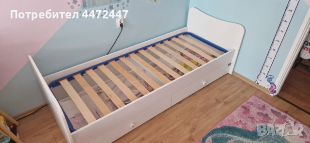 Детско легло Лорели с подматрачна рамка, снимка 6 - Спални и легла - 51402541