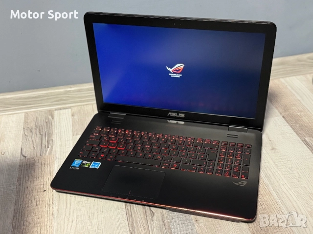 Геймърски Лаптоп Asus ROG i7/Nvidia 4GB/12RAM/SSD/1TB/15.6 FULL HD., снимка 4 - Лаптопи за игри - 51896883