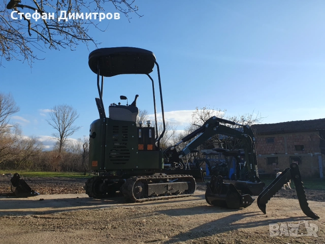 Мини Багер Müller Е1.7, снимка 9 - Селскостопанска техника - 52752609