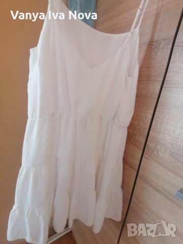 Tussah бяла кокетна рокля, снимка 8 - Рокли - 41457088