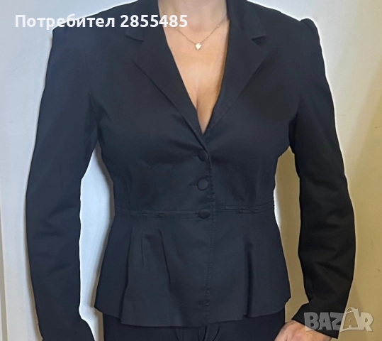 Сако черно H&M, снимка 3 - Сака - 52097148