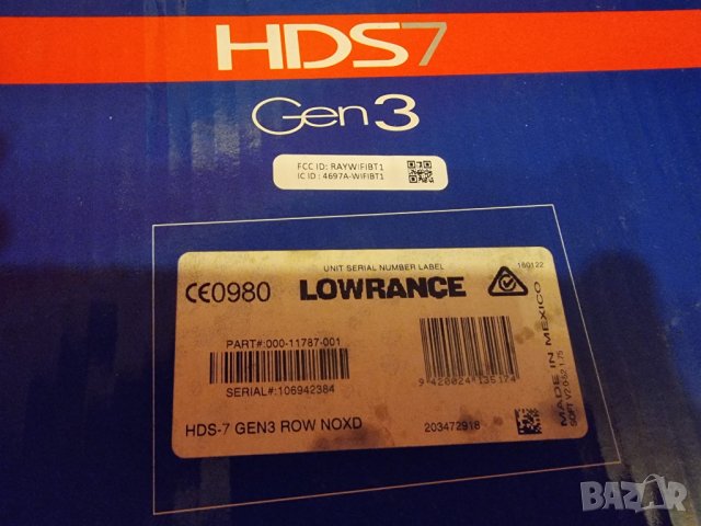 Сонар Ехолот с GPS Lowrance HDS-7 GEN3 със сонда Lowrance Total Scan, снимка 13 - Екипировка - 40495549