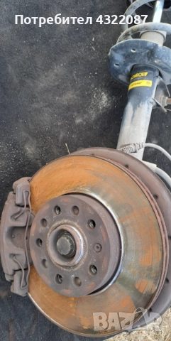 Амортисьор /Шенкел /Полуоска / Диск/ Спир.Апарат Volkswagen Touran II 2011-2015 1.6 TDI 105к.с., снимка 4 - Части - 51486384