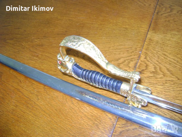 Лека офицерска парадна сабя, снимка 5 - Антикварни и старинни предмети - 42447509