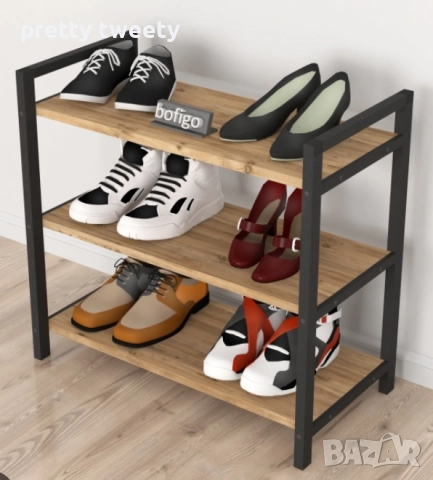 Метална поставка за обувки за коридор по поръчка