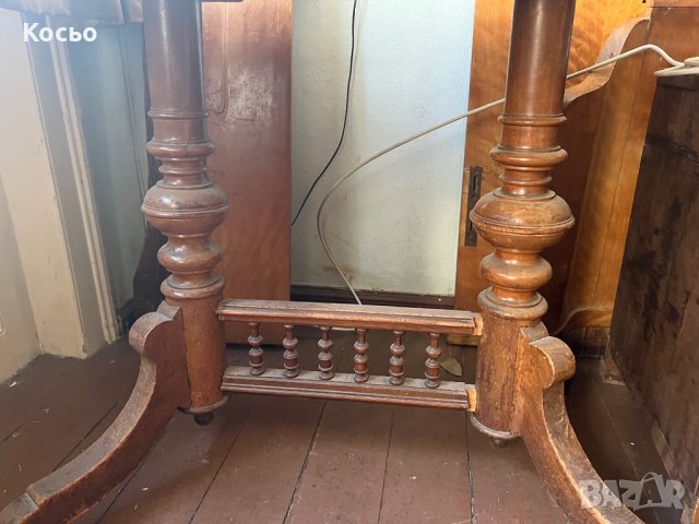 Стара Виенска маса, снимка 3 - Маси - 39216235