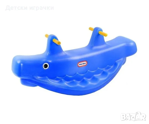 Детска Люлка за 2 деца Little Tikes, синя, снимка 2 - Други - 50114694