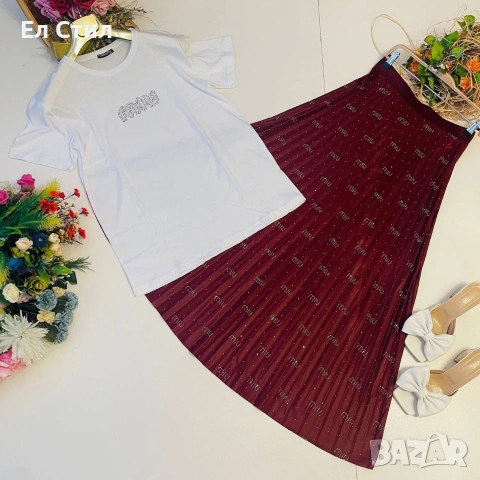 #дамска #пола ✨🔥🔥🔥 👍 ✨𝗣𝗿𝗶𝗰e :20€ ✨𝗦ı𝘇𝗲: S M L XL 📌4 бр, снимка 7 - Комплекти - 53697871