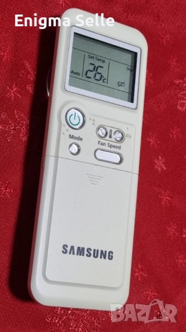 Оригинално дистанционно управление за климатик Samsung , снимка 2 - Климатици - 52900565