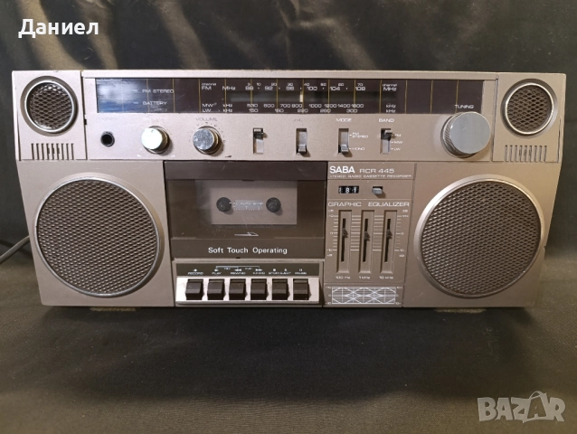Касетофон SABA RCR 445