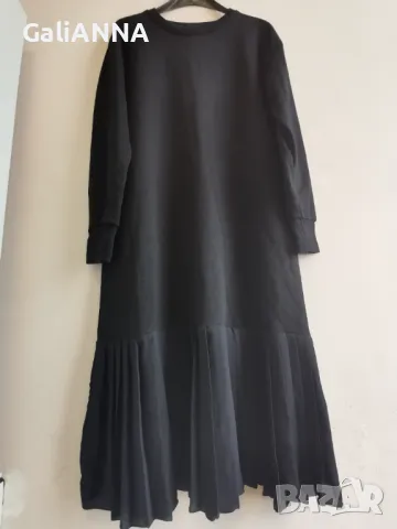 СТРАХОТНА РОКЛЯ ЕФЕКТЕН МОДЕЛ 2XL-3XL, снимка 4 - Рокли - 50338648