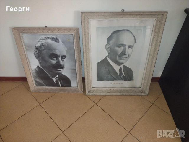 Портрет Т.Живков Г.Димитров
