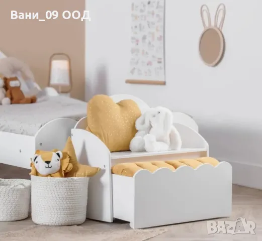 Детска пейка-ракла "Бяло облаче", снимка 2 - Скринове - 48512874