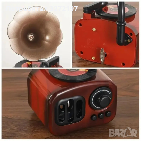 Музикална кутия, ретро фонограф , снимка 10 - Декорация за дома - 44838874