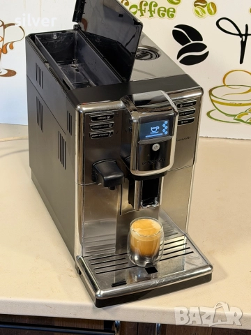 Кафемашина кафе автомат Saeco Incanto с гаранция, снимка 4 - Кафемашини - 52941907