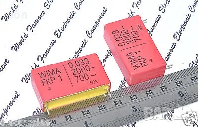 0.033uF/2000Vdc FKP1 Wima кондензатори 
