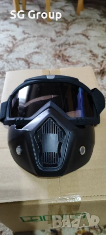 Маска за мотор скутер, снимка 2 - Аксесоари за велосипеди - 51415853